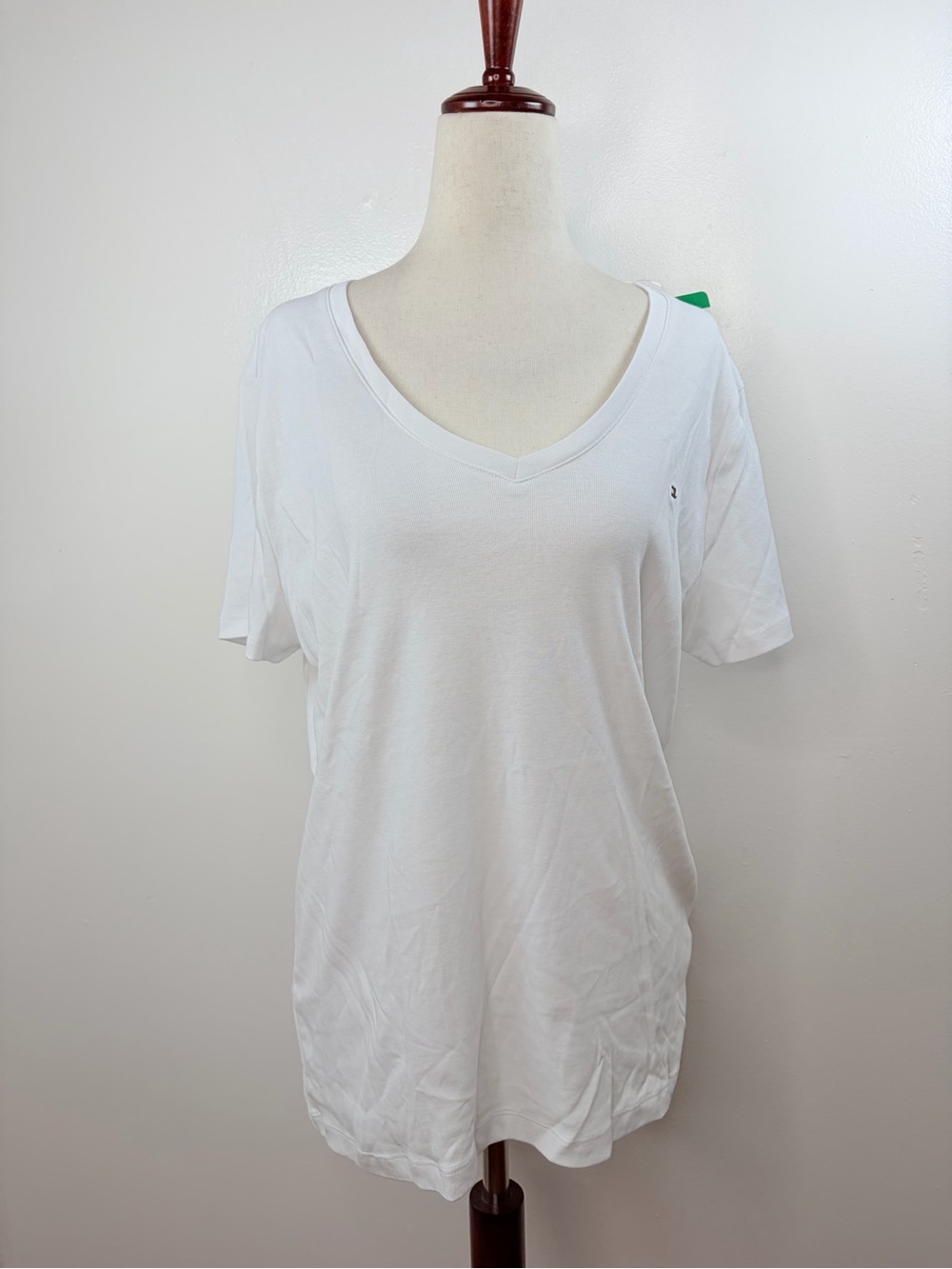 Tommy Hilfiger Bright Short Sleeve VNeck Tee - Picture 2 of 7